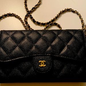 Black fashion purse